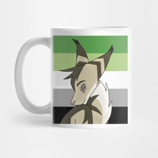 Aromantic Pride Longtail Mug